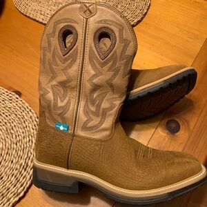 TWISTED X Men’s Waterproof Composite Toe Lite Western Work Boots MLCCW05 Size 11